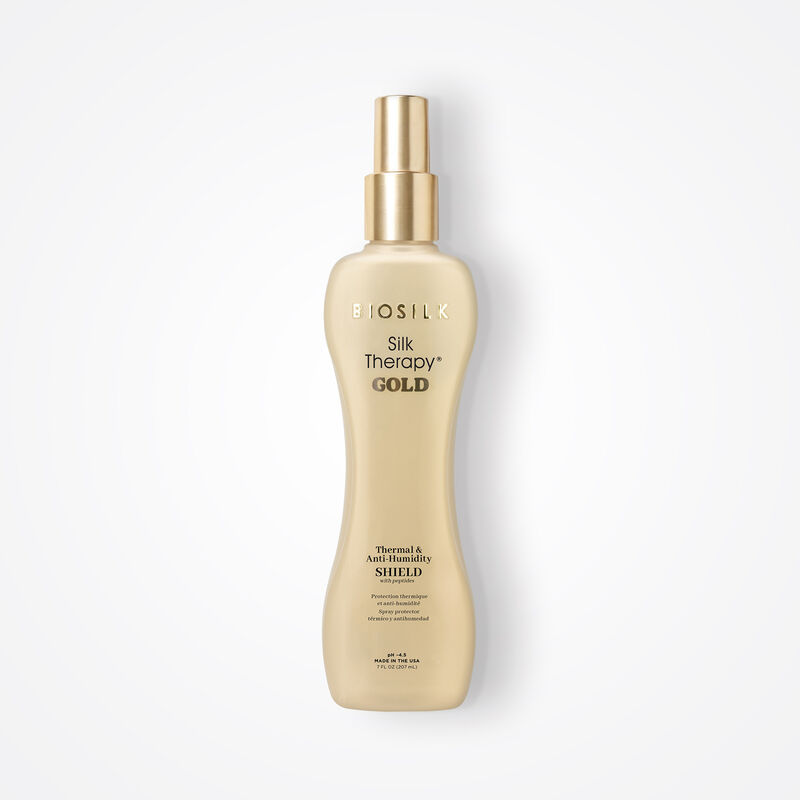 BioSilk Silk Therapy Gold Thermal and Anti-Humidity Shield - 7 Ounces, , large image number null